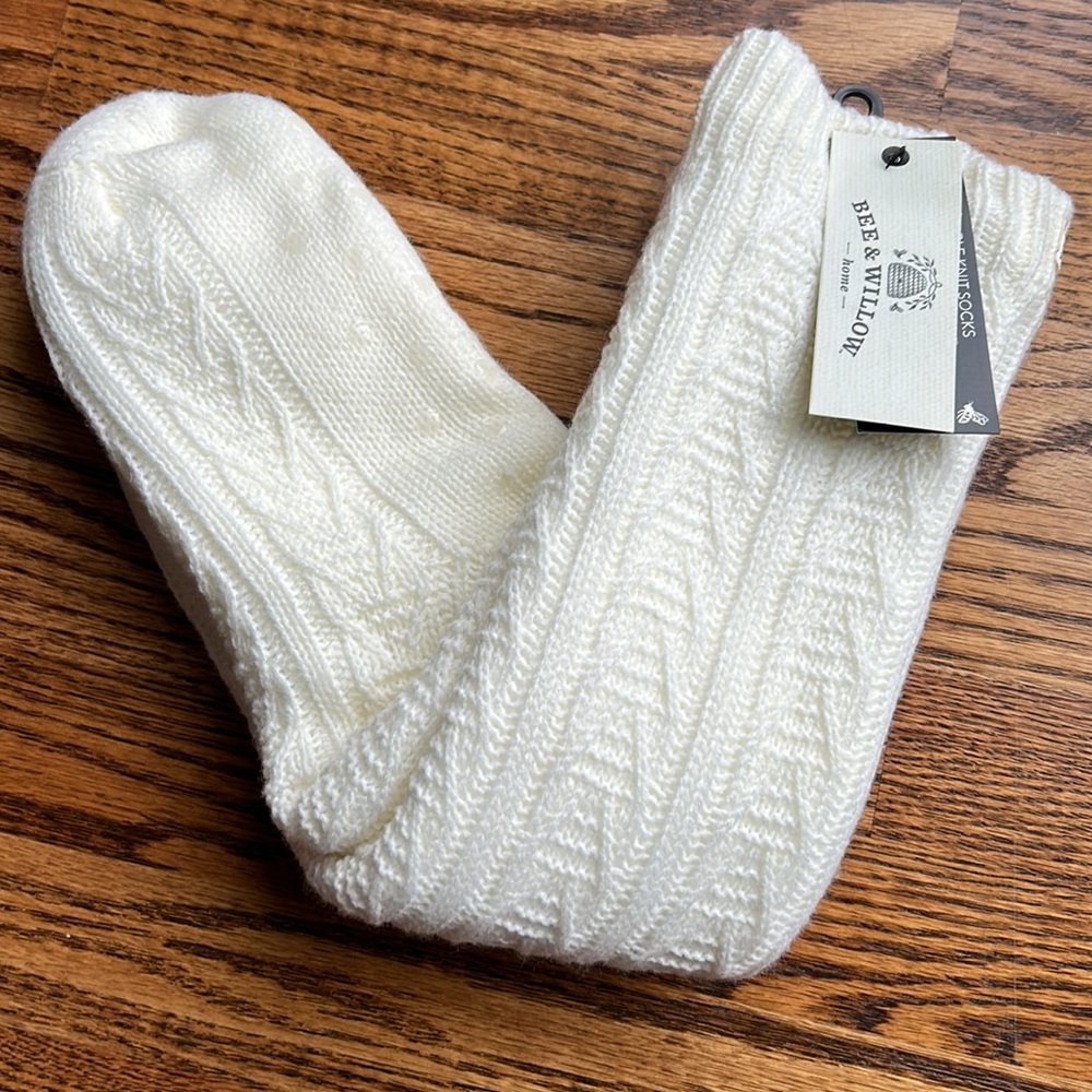 Bee & Willow Lined Slipper Socks
